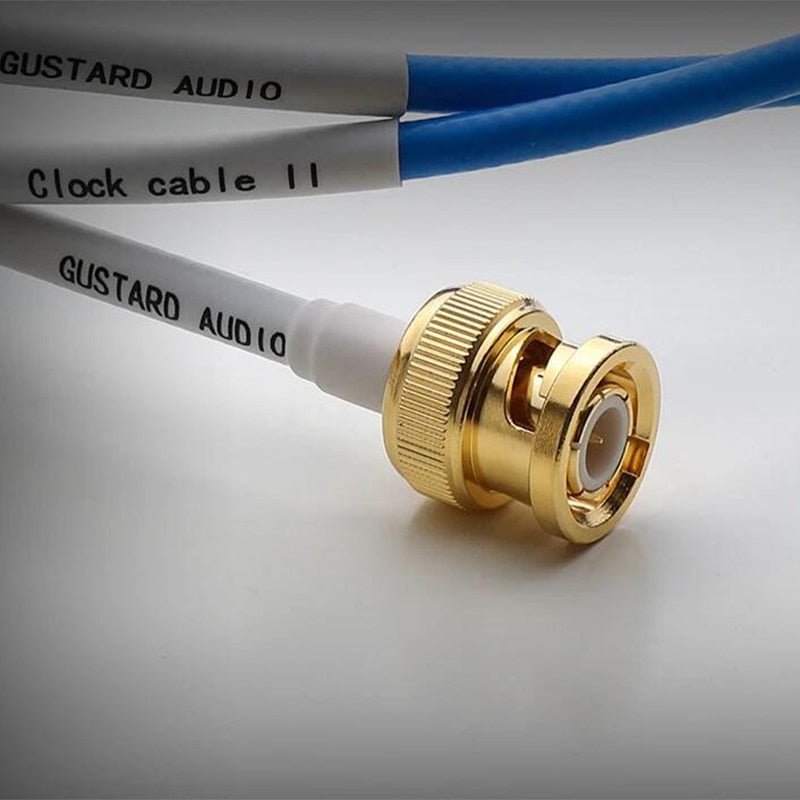 GUSTARD C2 Clock BNC Coaxial Cable Digital Wire HiFi - The HiFi Cat