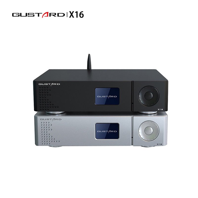 GUSTARD New upgrade DAC - X16 MQA decoder balance full decoding dual ES9068 DAC - The HiFi Cat