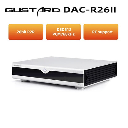 Gustard R26 II 26 - Bit Network Streaming DAC with R2R Architecture - The HiFi Cat