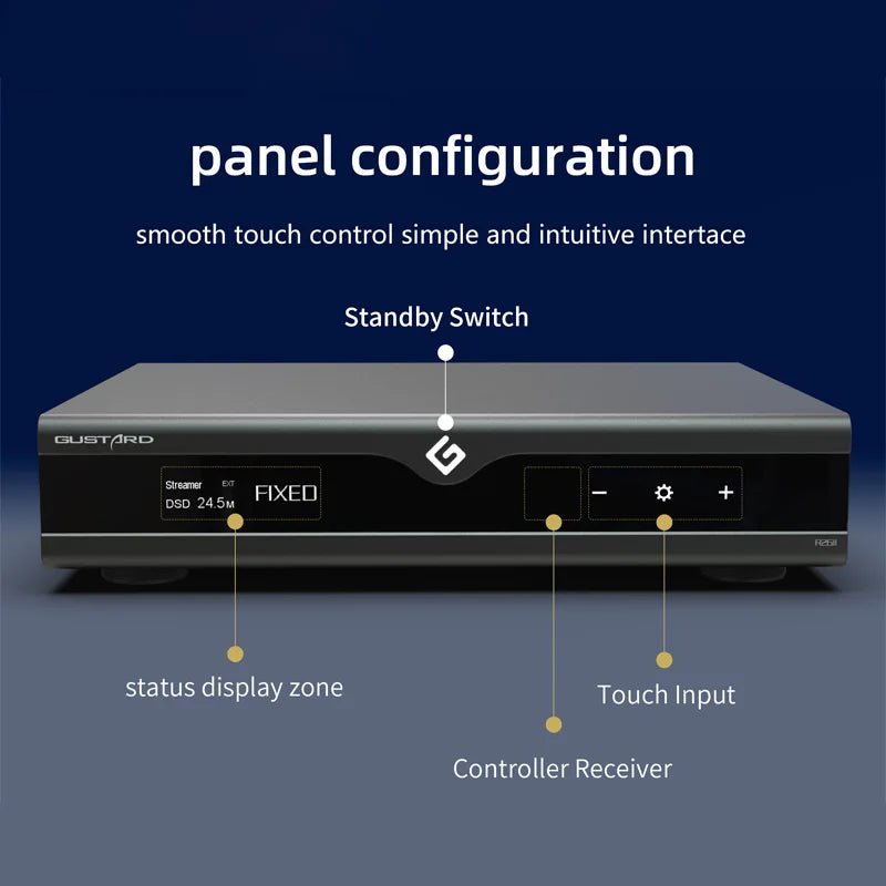 Gustard R26 II 26 - Bit Network Streaming DAC with R2R Architecture - The HiFi Cat
