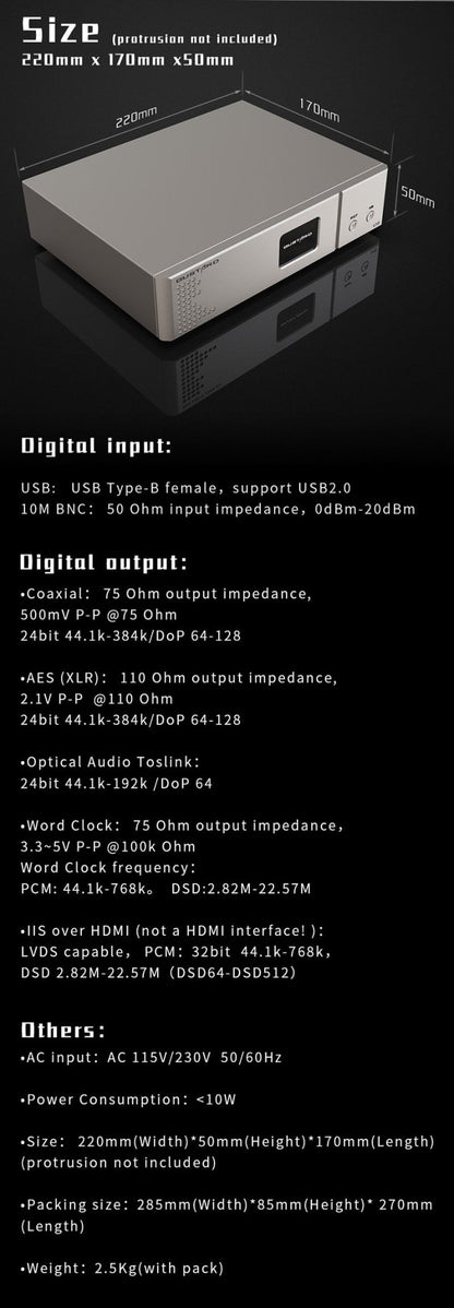 Gustard U18 New Generation of High - performance USB Audio Interface - The HiFi Cat