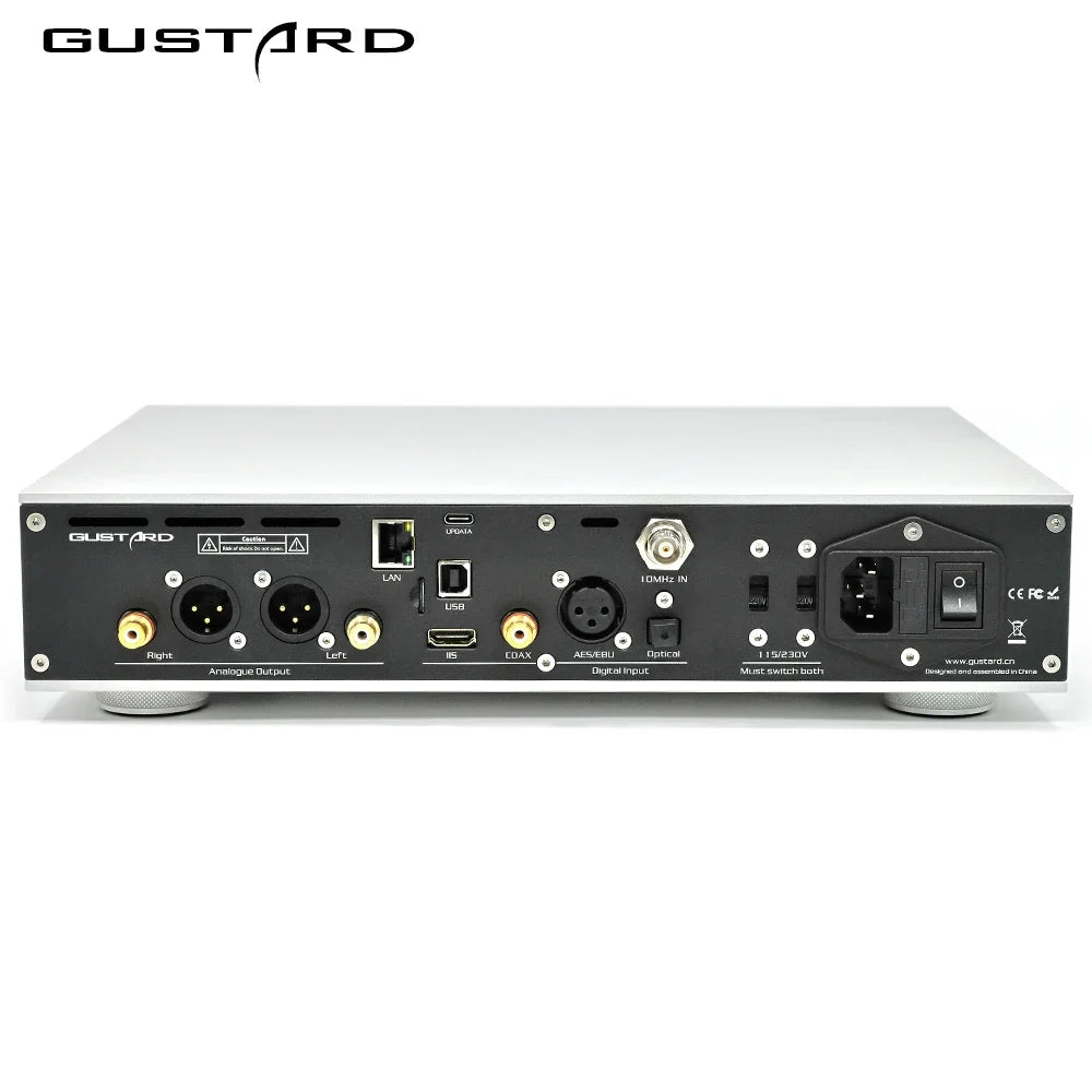 GUSTARD X26III MQA DAC Network Streaming Decoder 2*ES9039SPRO - The HiFi Cat