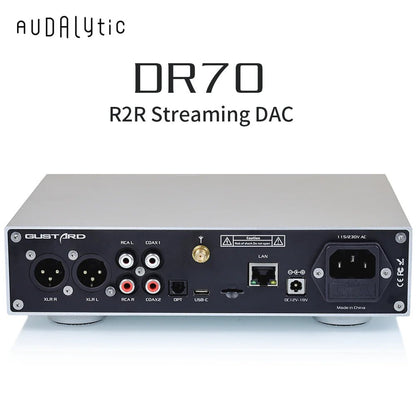 Gustard/Audalytic DR70 R2R Streaming DAC - The HiFi Cat