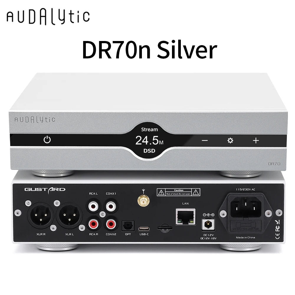 Gustard/Audalytic DR70n R2R Streaming DAC - The HiFi Cat