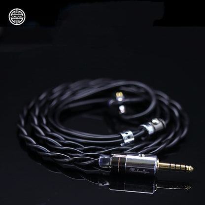 HAKUGEI Black Dragon Earphone upgrade cable element hybrid cable for kxxs - The HiFi Cat