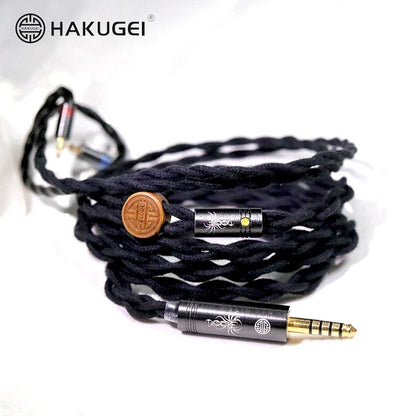 Hakugei Ink Roc Tianshan cotton Litz high purity microcrystalline earphone cable - The HiFi Cat