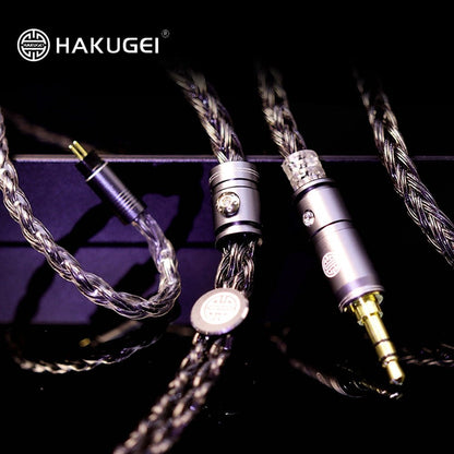 HAKUGEI NIGHT ELVES Copper - Gold Alloy CUAU0.1 Earphone Upgrade Cable - The HiFi Cat