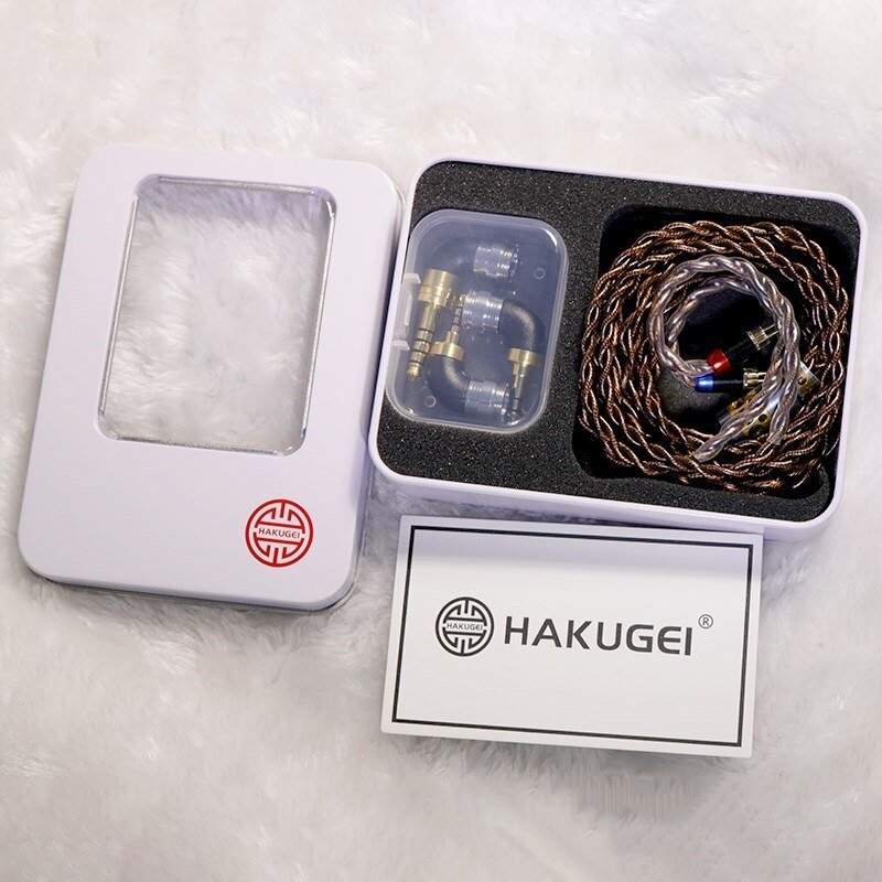 HAKUGEI Saja Cotton mixed Litz 6N OCC copper Upgrade Earphone Cable  - The HiFi Cat