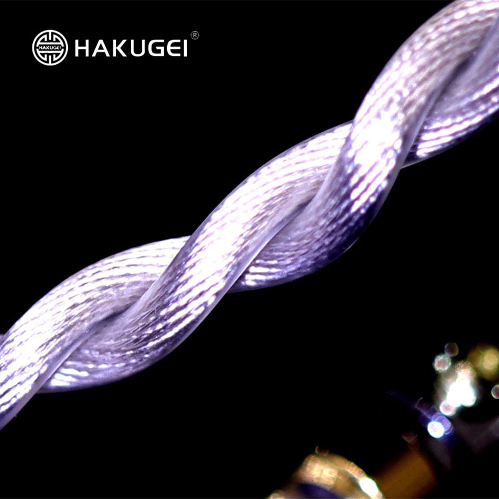 HAKUGEI White Dragon Earphone upgrade cable hybrid cable