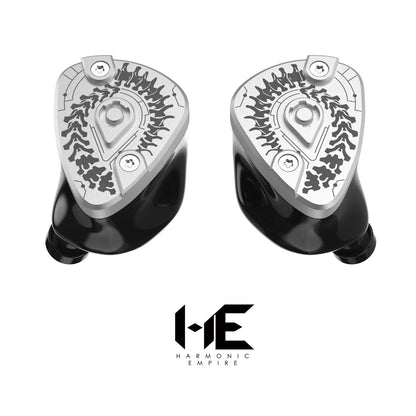 HE Bu Lianshi 1DD + 4BA Hybrid IEMs with 3.5mm & 4.4mm Plugs - The HiFi Cat