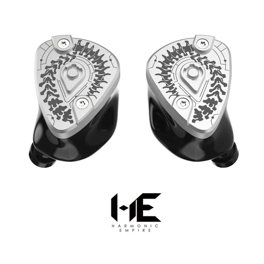 HE Bu Lianshi 1DD + 4BA Hybrid IEMs with 3.5mm & 4.4mm Plugs - The HiFi Cat