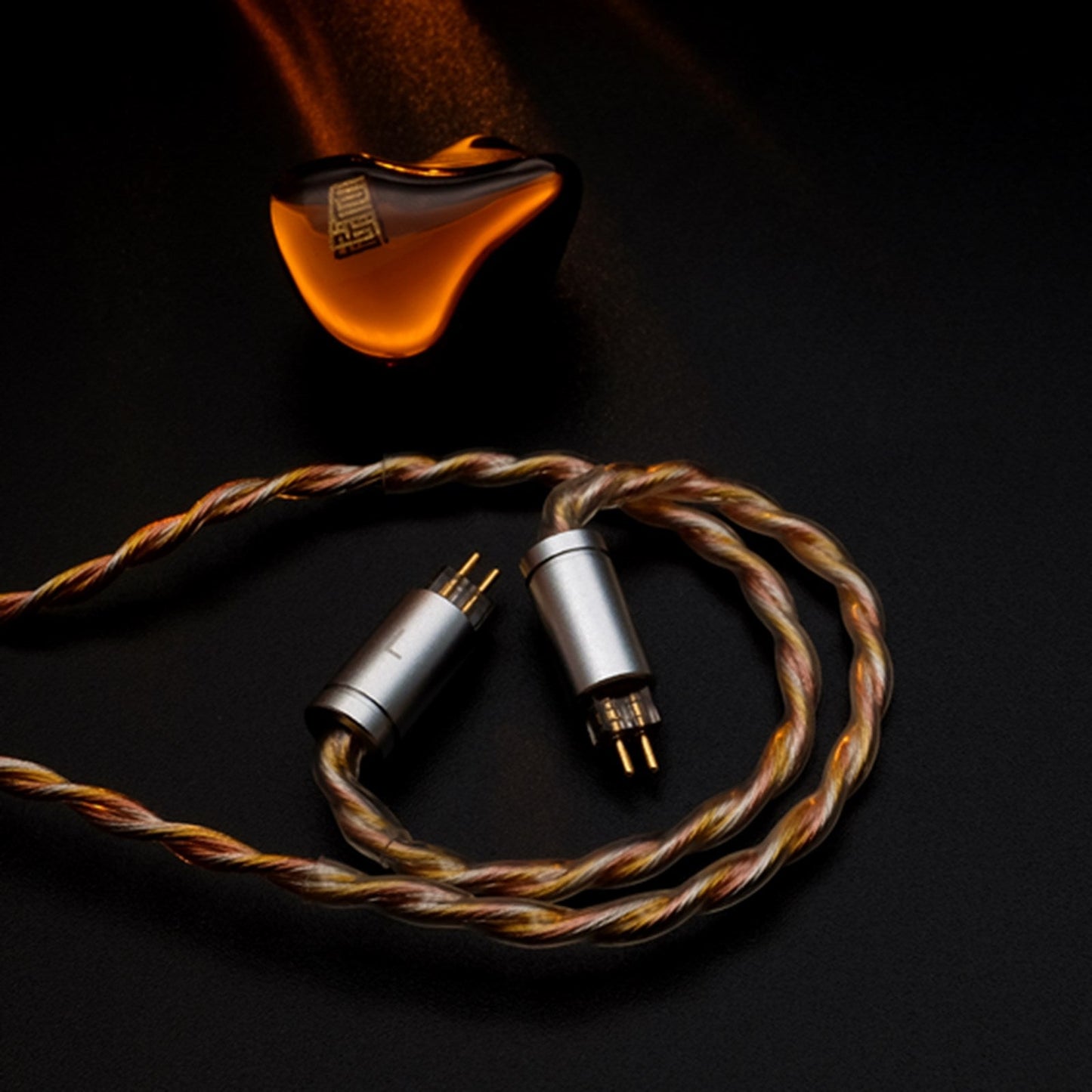 Heartfield Orange Four Independent Balanced Armature Drivers In Ear Earphones - The HiFi Cat