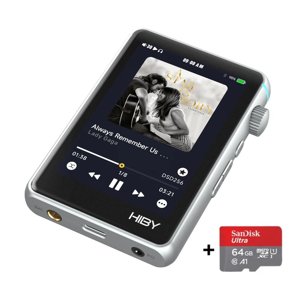 HiBy R3 II / R3 Gen 2 Bluetooth WiFi Music Player MP3 HiFi Audio Player - The HiFi Cat