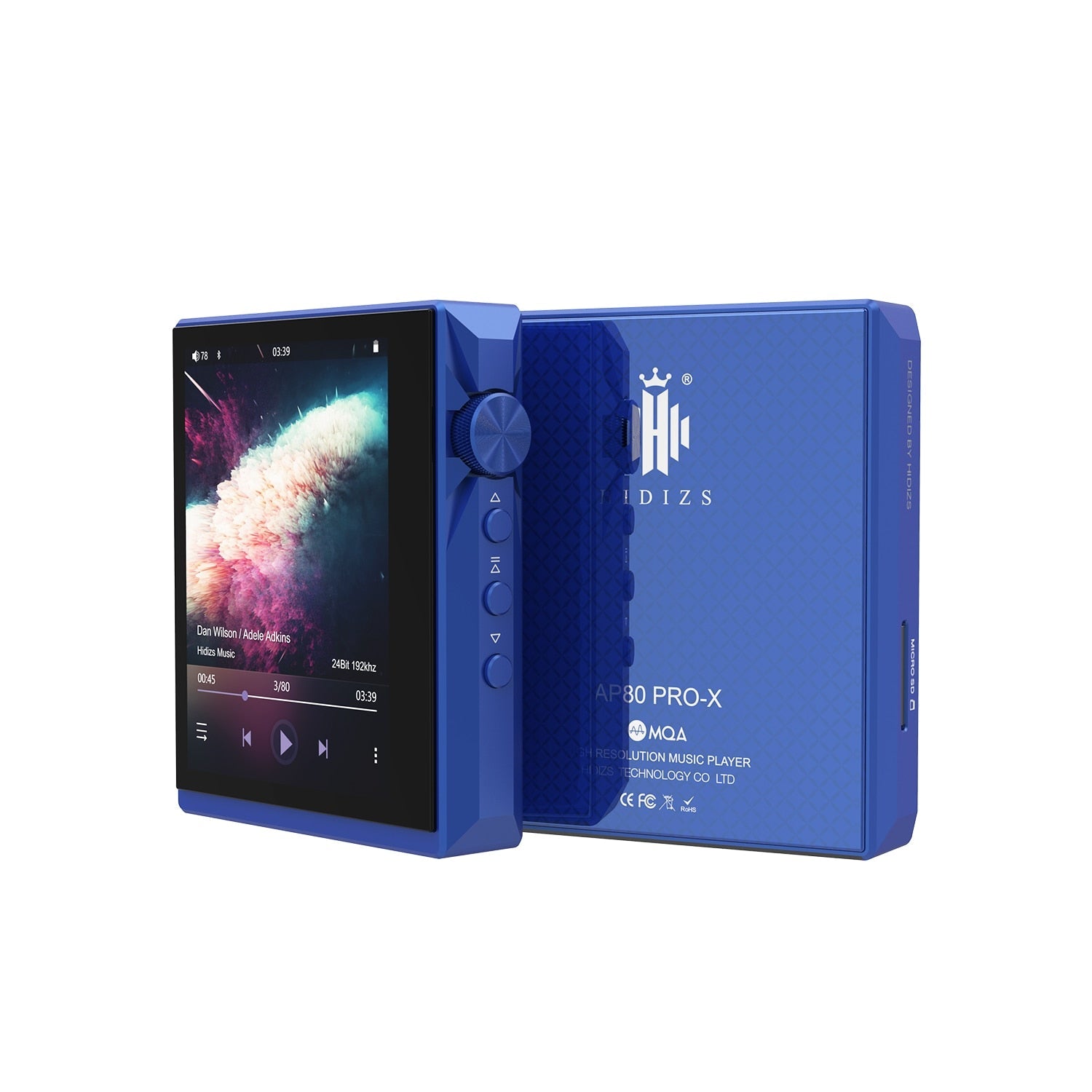 Hidizs AP80 pro X HIFI Bluetooth Portable Music MP3 Player ES9219C - The HiFi Cat