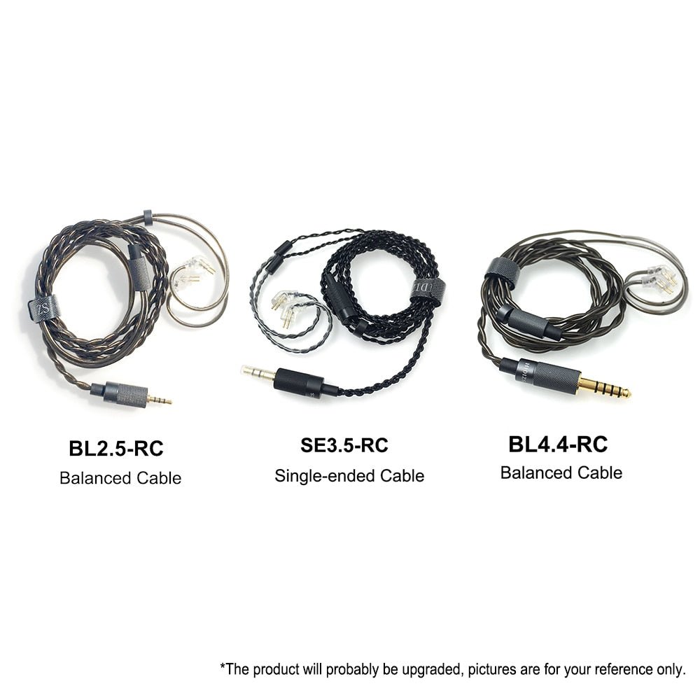 HIDIZS BL2.5 - RC BL4.4 - RC SE3.5 - RC BL4.4 - MX Earphone Cable - The HiFi Cat