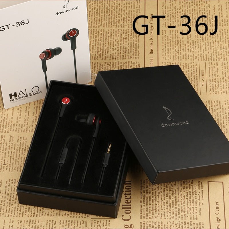 HIDIZS DAWNWOOD GT - 36J mic In - ear earphone Dynamic Driving - The HiFi Cat