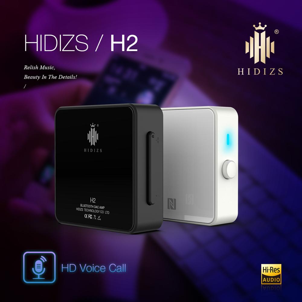 Hidizs H2 MAX97220 Chip BT 5.0 Receiver USB DAC Headphone Amplifier - The HiFi Cat