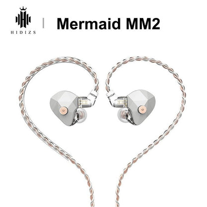 Hidizs Mermaid MM2 1DD+1BM Hybrid Driver In - Ear Monitor Earphone IEM - The HiFi Cat