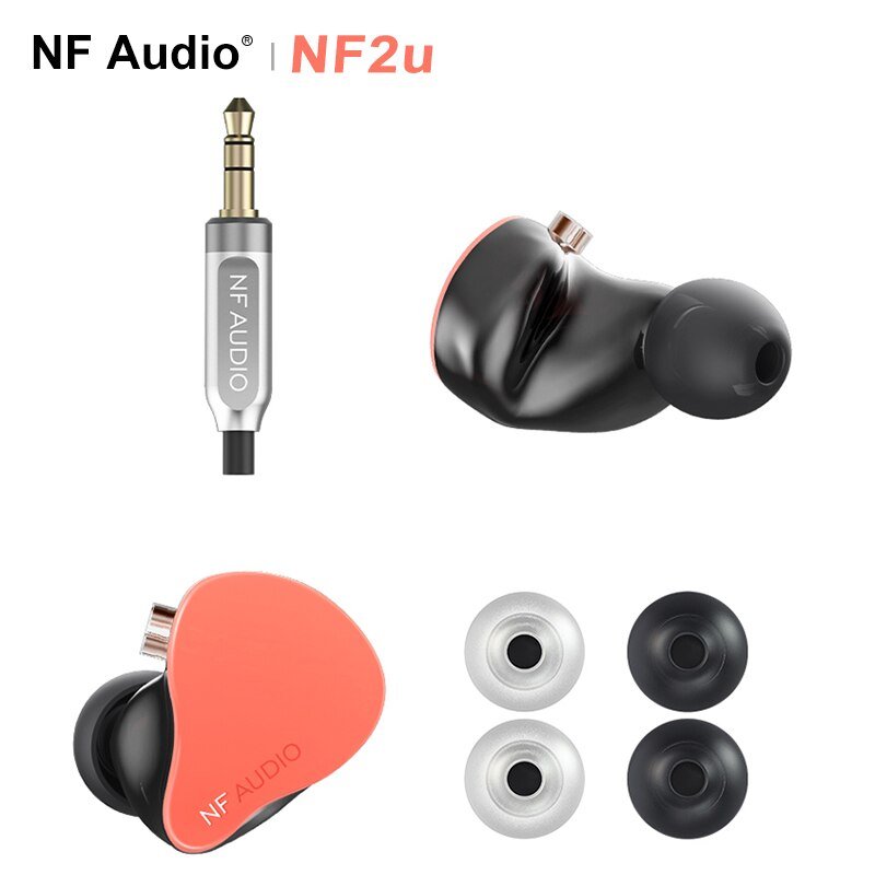 HIDIZS NF AUDIO NF2u 2 Knowles Armatures Drivers HiFi In - ear Monitor Earphone - The HiFi Cat