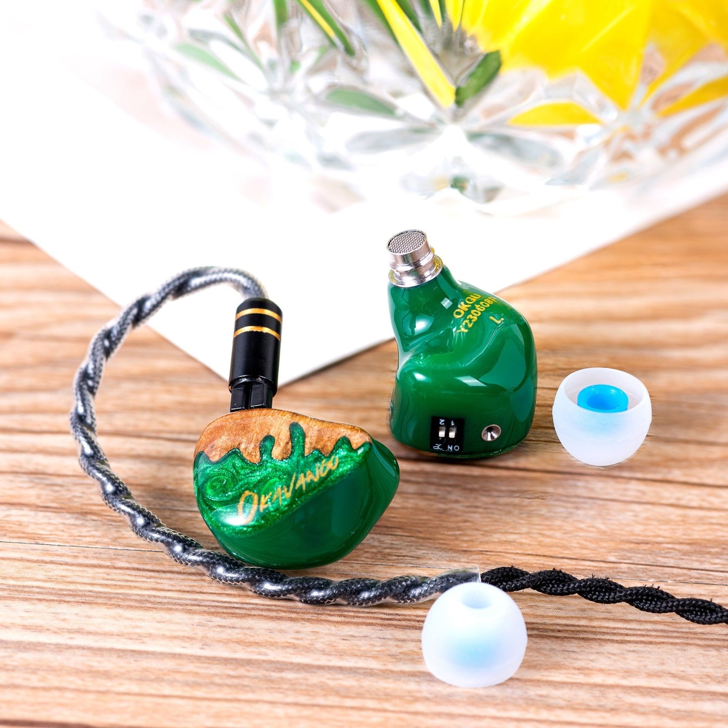 Hisenior Okavango 7 - Driver Hybrid In - Ear Monitors Earphone - The HiFi Cat