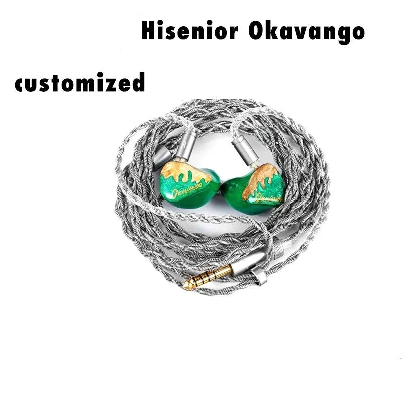 Hisenior Okavango Hybrid 7 - Drivers(Universal) In - ear Monitor Earphone - The HiFi Cat