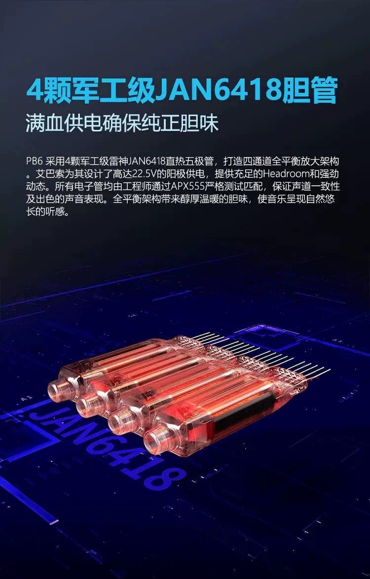 iBasso PB6 Quad - Tube Dual - Mode Portable Balanced Headphone Amplifier - The HiFi Cat