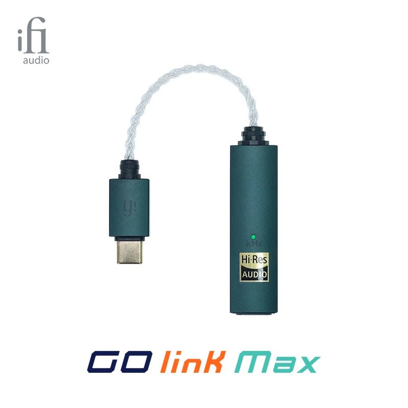 iFi GO link Max Portable USB Balanced DAC Headphone Amplifier - The HiFi Cat