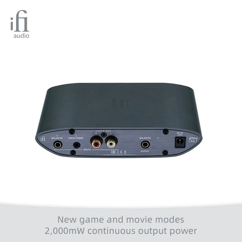 iFi New ZEN CAN 3 Desktop Balanced Headphone Amplifier - The HiFi Cat