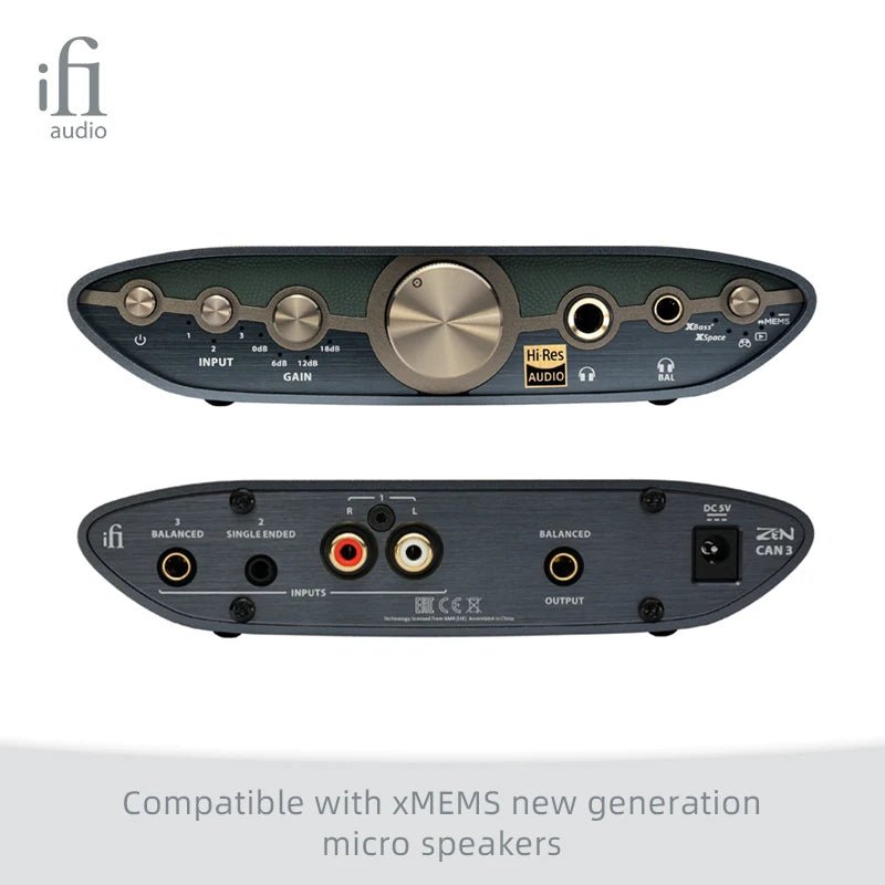 iFi New ZEN CAN 3 Desktop Balanced Headphone Amplifier - The HiFi Cat