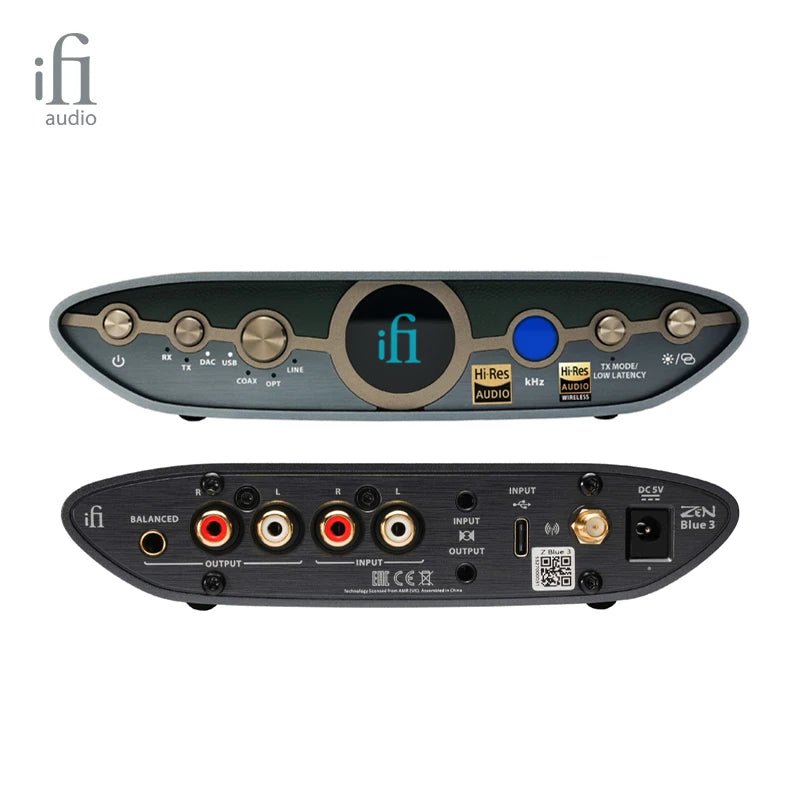 IFi ZEN Blue 3 Qualcomm lossless Bluetooth receiver/transmitter DAC - The HiFi Cat