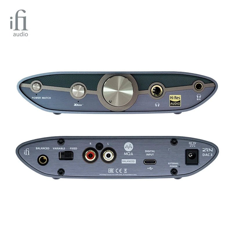 iFi ZEN DAC 3 Balanced USB Audio Decoding Headphone Amplifier - The HiFi Cat