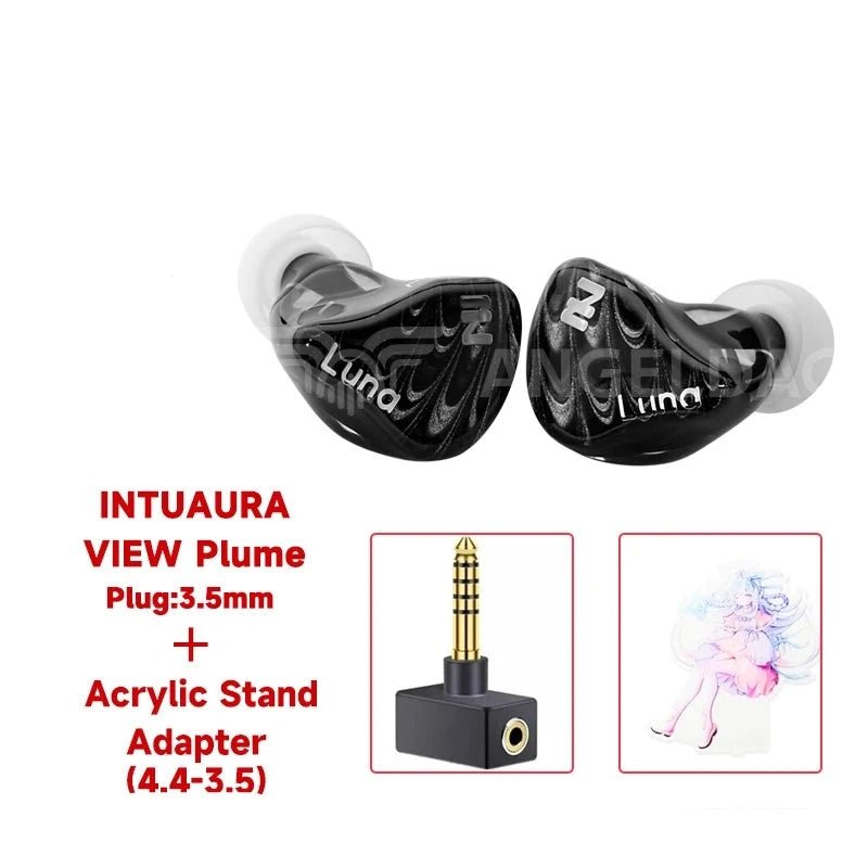 INTUAURA Plume Flagship Dual Cavity Dynamic Unit In - Ear earphone - The HiFi Cat