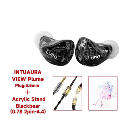 INTUAURA Plume Flagship Dual Cavity Dynamic Unit In - Ear earphone - The HiFi Cat