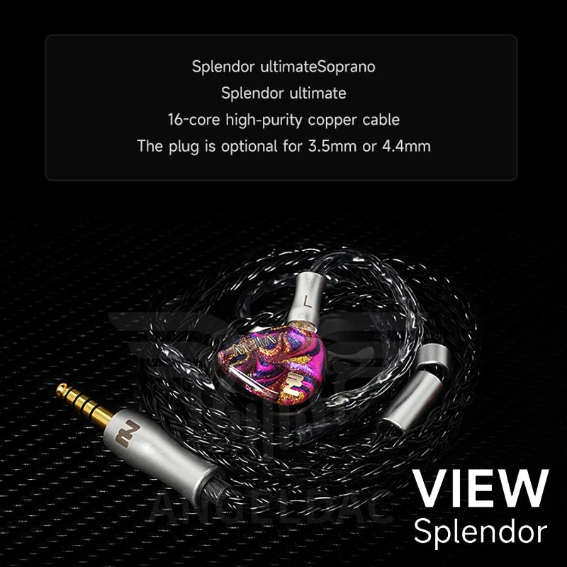 INTUAURA View Splendor Soprano Ultra Wideband Dynamic Driver Unit In - Ear Earphone - The HiFi Cat