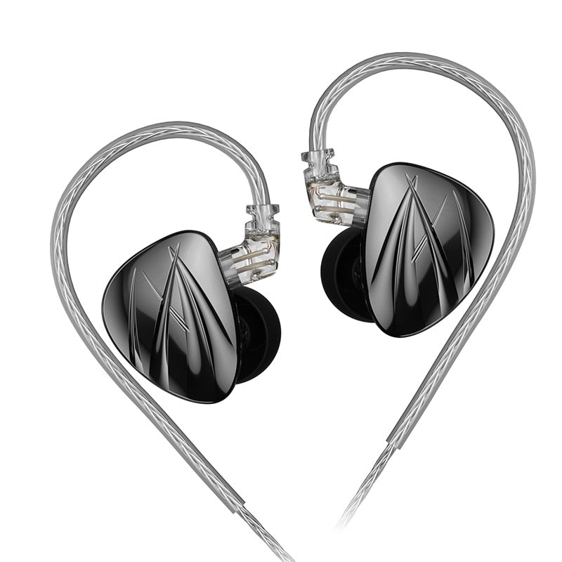 Joyodio SHINE HiFi 1DD+2BA Hybrid Driver In Ear Monitor IEM 4 - Level Tuning Switch Detachable 8 Strands Silver - plated Cable - The HiFi Cat