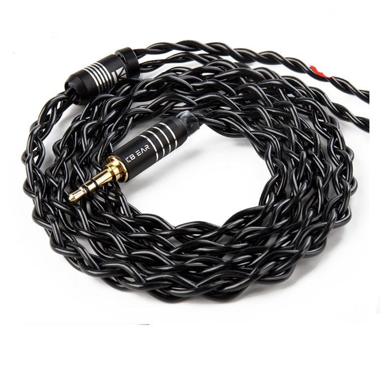 KBEAR Black Blade 4 Core Furukawa C2200 Brass Alloy Upgrade Connector For BLON BL - 01 KS1 IEMS - The HiFi Cat