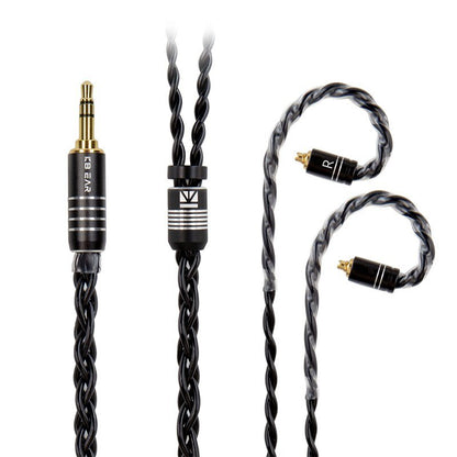 KBEAR Black Blade 4 Core Furukawa C2200 Brass Alloy Upgrade Connector For BLON BL - 01 KS1 IEMS - The HiFi Cat