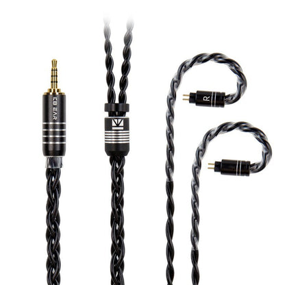 KBEAR Black Blade 4 Core Furukawa C2200 Brass Alloy Upgrade Connector For BLON BL - 01 KS1 IEMS - The HiFi Cat