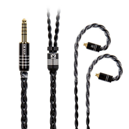 KBEAR Black Blade 4 Core Furukawa C2200 Brass Alloy Upgrade Connector For BLON BL - 01 KS1 IEMS - The HiFi Cat