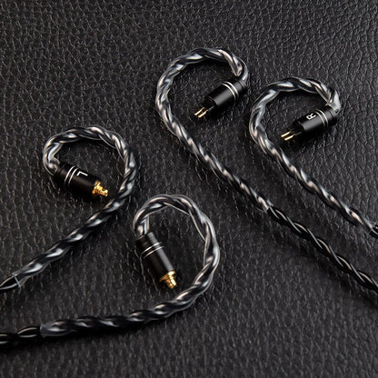 KBEAR Black Blade 4 Core Furukawa C2200 Brass Alloy Upgrade Connector For BLON BL - 01 KS1 IEMS - The HiFi Cat