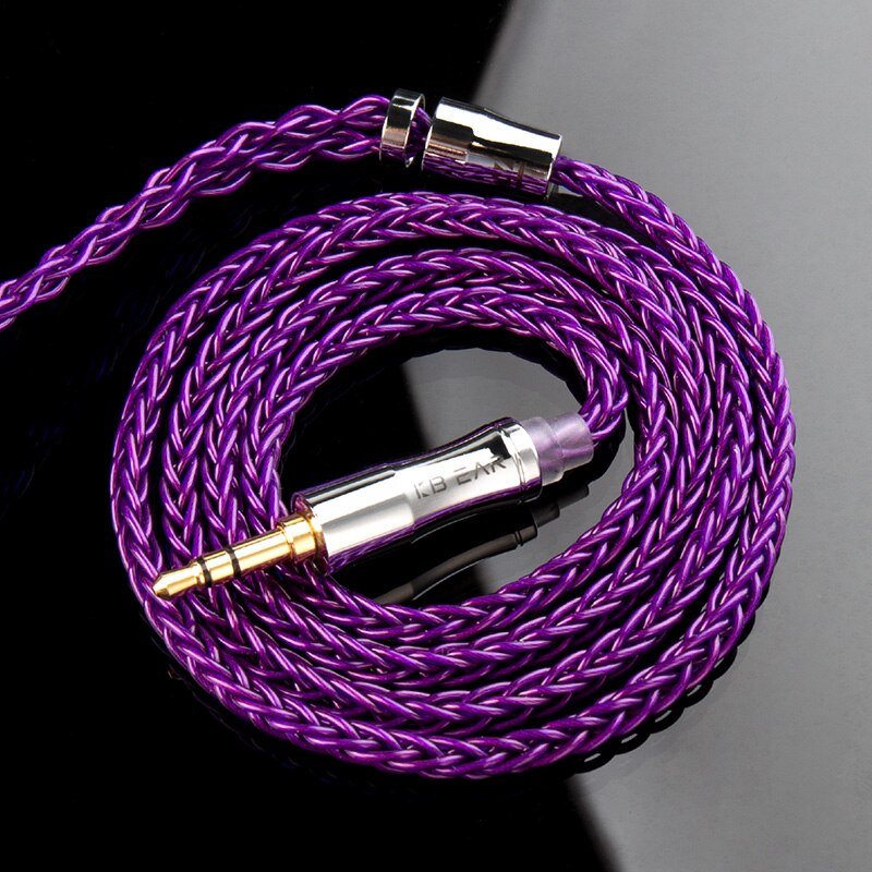 KBEAR Enma 8 Core Upgrade Cable Furukawa Original PCUHD OFC Cable For KS1 KZ Earphone - The HiFi Cat