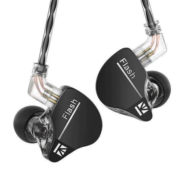 KBEAR Flash Dual Drviers Hybrid In - Ear Monitor Earphones - The HiFi Cat