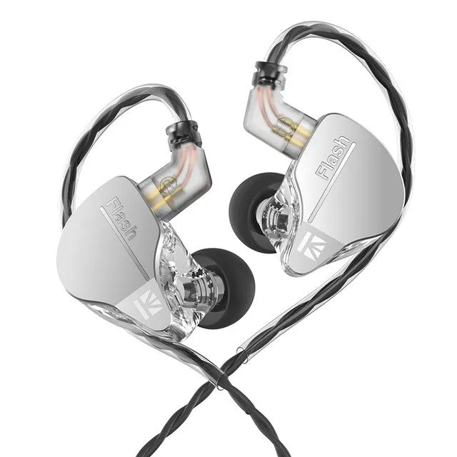 KBEAR Flash Dual Drviers Hybrid In - Ear Monitor Earphones - The HiFi Cat