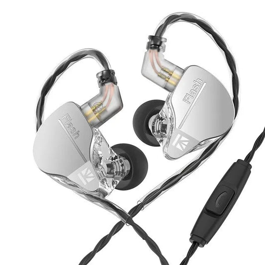 KBEAR Flash Dual Drviers Hybrid In - Ear Monitor Earphones - The HiFi Cat