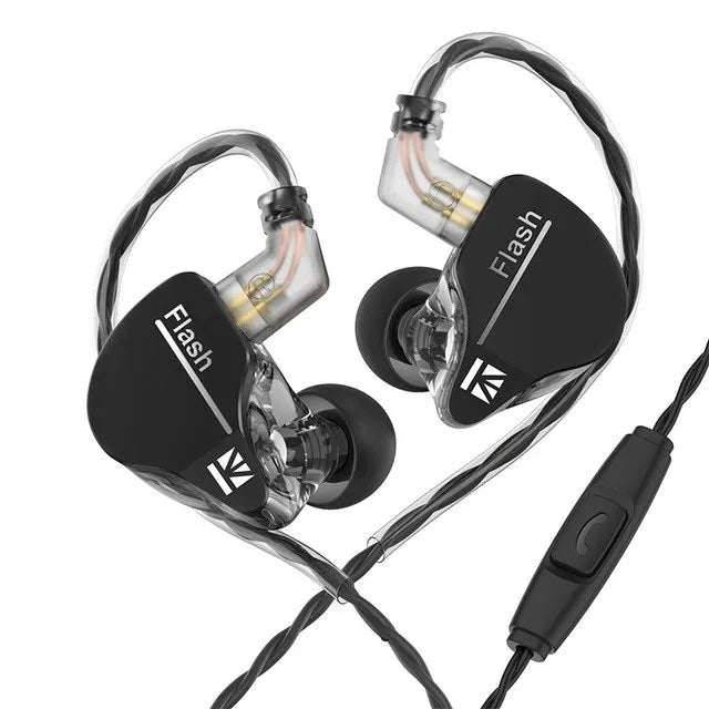 KBEAR Flash Dual Drviers Hybrid In - Ear Monitor Earphones - The HiFi Cat