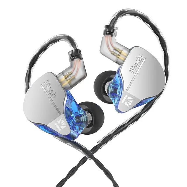 KBEAR Flash Dual Drviers Hybrid In - Ear Monitor Earphones - The HiFi Cat