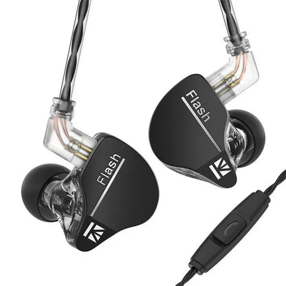 KBEAR Flash Dual Drviers Hybrid In - Ear Monitor Earphones - The HiFi Cat