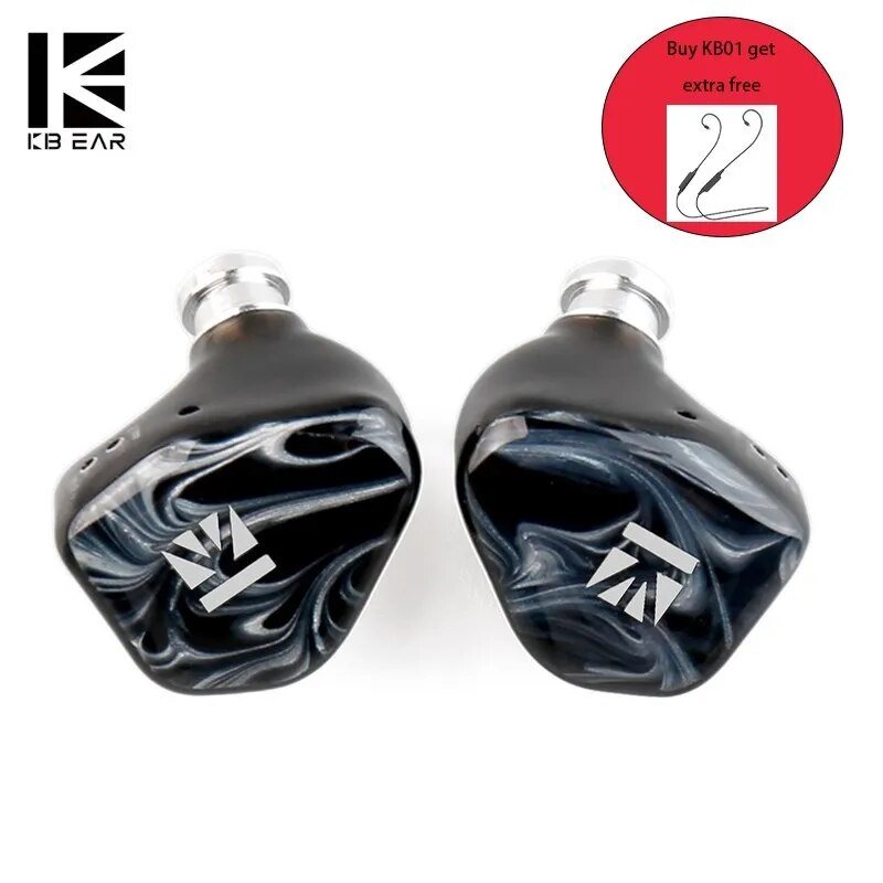 KBEAR KB01 10MM Beryllium Diaphragm Dynamic Drivers Earphone - The HiFi Cat