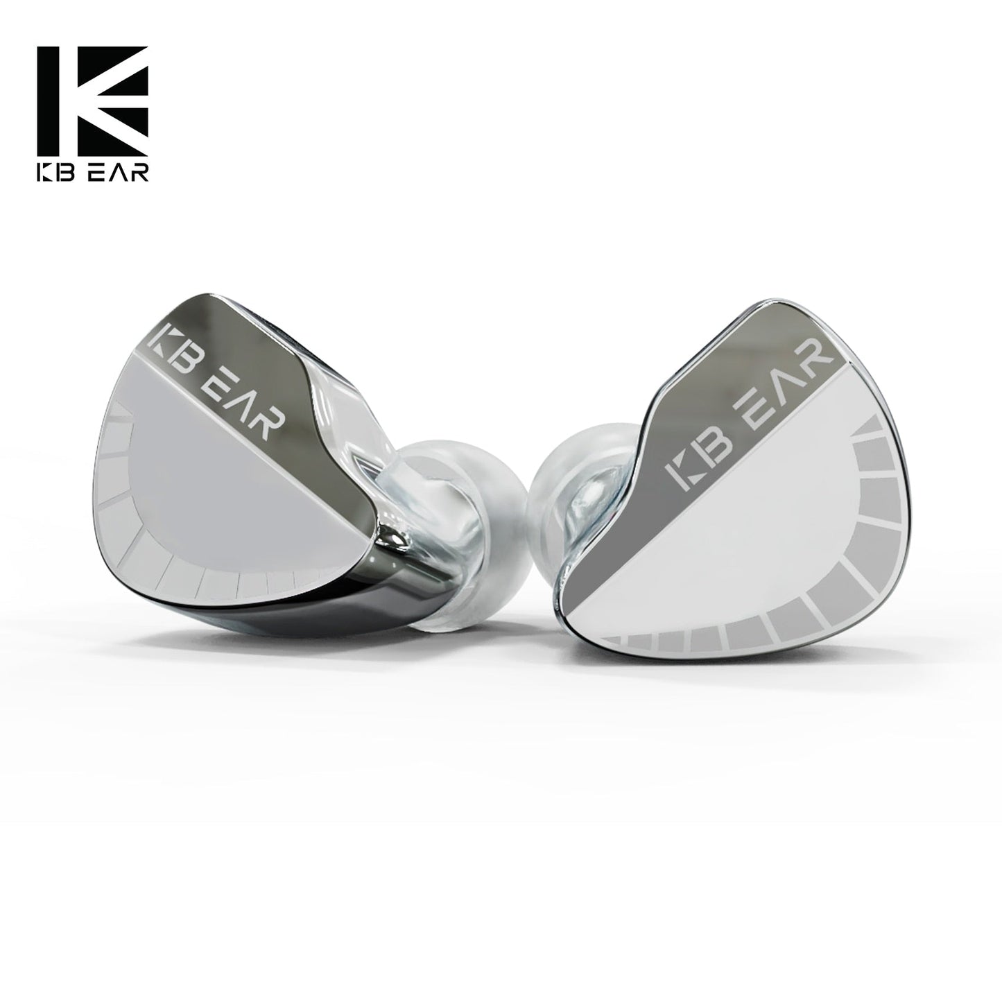 KBEAR Qinglong PU+PEEK Double - layer Composite Diaphragm IEM Metal CNC Earphone 2Pin Wired HiFi Headphone Vocal Music Run Earbud - The HiFi Cat