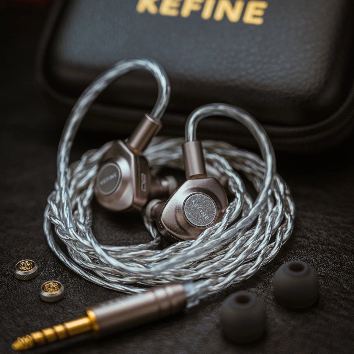 Kefine Delci AE 10mm DLC+PU Diaphragm Dynamic Driver IEMs - The HiFi Cat